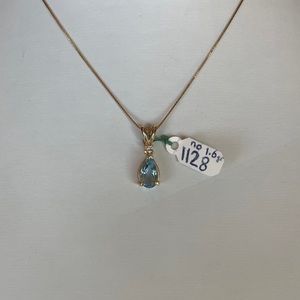 Aquamarine pendant